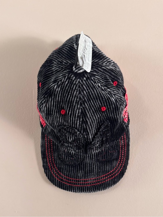 Free People Hollie Varsity Baseball Hat in Black Adjustable main image 8